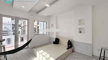 🔥CHO THUÊ PHAN XÍCH LONG-1PN-TÁCH BẾP BAN CÔNG MỚI XÂY FULL NT-50M2