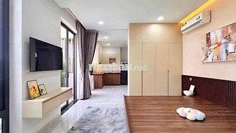 CĂN HỘ MINI BAN CÔNG TONE GỖ SIÊU XINH 35m2 - HẬU GIANG - QUẬN 6 📍