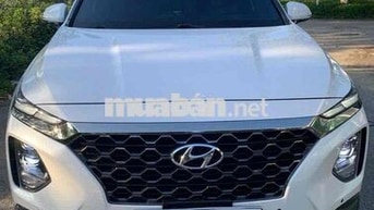 Hyundai SantaFe 2020 Trắng 7 chỗ Dầu Tự động
