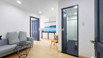 Căn hộ mini mới xây Full nội thất cao cấp 1PN lớn gần cầu Nguyễn V. Cừ