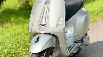 Piaggio Vespa 125.2015 Bạc Porsche.BS Gánh Cực Vip