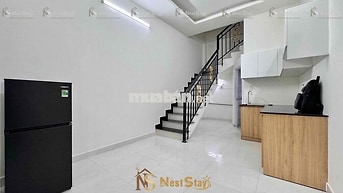 Cho thuê phòng 1 trệt 1 lửng 40m2 Lương Thế Vinh - Ban công, máy giặt