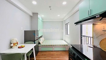 Phòng trọ không gác ngay Lotte Nguyễn Văn Lượng có máy giặt riêng