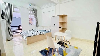Căn hộ studio full nội thất ban công Cách Mạng Tháng 8 quận 10