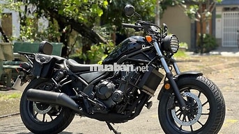 Honda Rebel 500 2019 Đen 7.800km, có giao lưu xe.