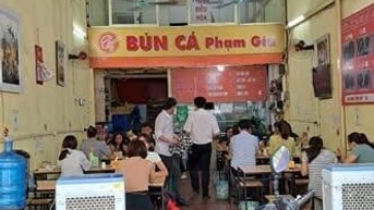 Nhượng quán bún cá 3 tầng,lượng khách quen ổn định phố Dịch Vọng Hậu