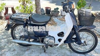 Honda Cup tum 50cc Xanh trắng