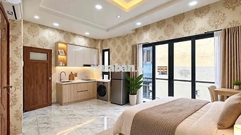 CĂN HỘ STUDIO mới khai trương mặt tiền Quận 5 Full NT có ban công lớn