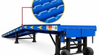 Cầu dẫn xe nâng chui container 