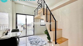 CHUNG CƯ MINI GÁC CAO THANG MÁY BAN CÔNG SẴN MÁY LẠNH NGAY HƯƠNG LỘ 2