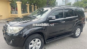Toyota Fortuner SR5 2.7L 2008 Đen Tự động 16 vạn