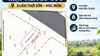 1164 m2 góc 2 mặt tiền _hóc môn 
