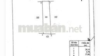Bán đất Tân Phong Biên Hòa 179m2 nở hậu, đường nhựa 6m, giá 4.6 tỷ