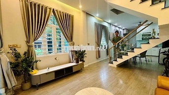 Cho thuê nhà full nội thất góc 2 mặt tiền đường Bình Lợi. Giá 22tr/th