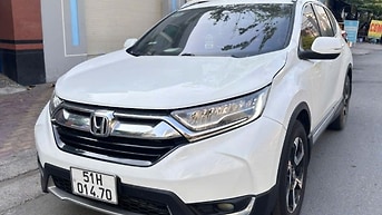 Cần bán Honda CRV 2019,màu trắng, bản G, 590tr
