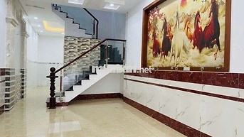  NHÀ ĐẸP 4 TẦNG  60M2 (4❌15) KHU NHÀ GIÀU HẺM 6M ngay CHỢ,  HT CITY 