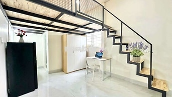 CHO THUÊ DUPLEX CỬA SỔ TRỜI NGAY DƯƠNG QUẢNG HÀM