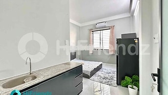 CHO THUÊ STUDIO FULL NỘI THẤT CỬA SỔ LỚN GẦN ÂU CƠ LẠC LONG QUÂN - HCM