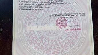 cần bán lô đất đẹp ngay trung tâm long hòa