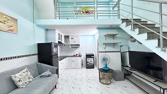 3 tầng Âu Dương Lân P3 Q8 2PN, Nhà có sẵn nội thất, gần cầu chữ Y 