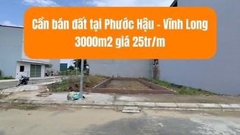 bán đất Vĩnh Long phường Phước Hậu