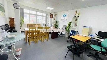 Cho thuê sàn VP mặt phố Yên Lãng 45m2 giá 7tr/th, thang máy, bảo vệ