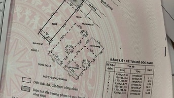 Nhà mặt tiền P.Trung Mỹ Tây DT 5.7x20m, 5 tầng, Sổ hồng