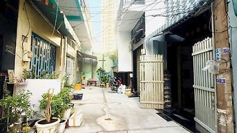 Cần bán nhà hẻm xe hơi 4,5m khu dân cư hiện hữu Bùi tư toàn, An lạc 