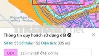 ​Bán đất nở hậu 335m² (200m² Thổ cư) Phước Tân