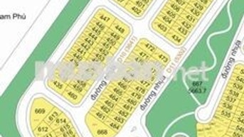 Chính chủ bán lô góc 2 mặt tiền 157.5m2 đất lô góc Thung lũng xanh