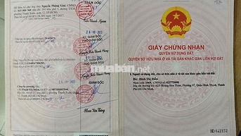 Chính chủ bán lô đất mặt tiền đường TX38 - Q12. Dt: 8.3m X 25.3m sổ cô