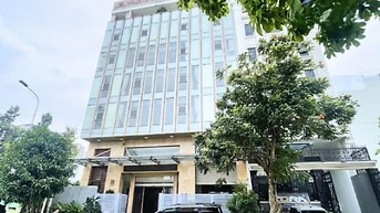 Cho thuê tòa nhà 57-59 nguyễn văn kỉnh thủ đức 16x20m hầm trệt lửng 5 