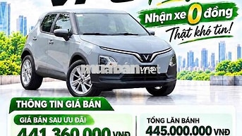 VINFAST VF5 | Bao Nợ Xấu - Trả trước 10Tr