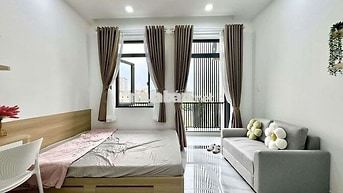 🍀STUDIO SIÊU PHẨM MỚI XÂY FULL NỘI THẤT BAN CÔNG_VỊ TRÍ GIÁP Q10