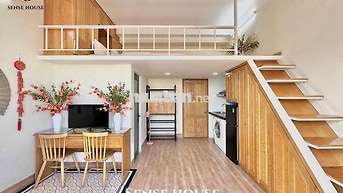 CĂN HỘ DUPLEX MỚI 100%, ĐI BỘ QUA ĐH NGUYỄN TẤT THÀNH, FULL NỘI THẤT