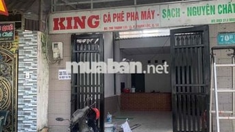 nhà mặt tiền cho thuê, xe cont trước nhà
