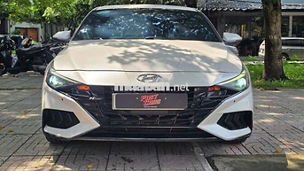 Hyundai Elantra 2022 NLine 1.6Turbo,màu trắng,6v6