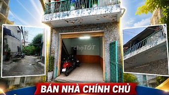 Bán nhà 1 lầu 2 phòng ngủ hẻm Nơ Trang Long Bình Thạnh 