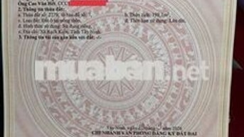 Bán Đất mặt tiền Xã Long Khê, Cần Đước, Long An (cũ)