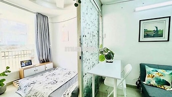 ✨Cho thuê 2PN_1WC_Cửa sổ_Full NT_Mặt tiền_Dùng vân tay gần ĐH Sài Gòn