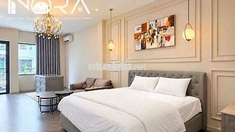 Căn hộ Studio ban công full nội thất Hai Bà Trưng gần Vincom Center 