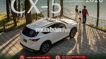 Mazda CX-5 2026 - Ưu đãi 100% LPTB + BHVC