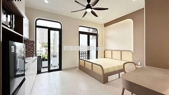 Căn hộ Studio ban công thoáng Sư Vạn Hạnh Quận 10 gần Vạn Hạnh mall