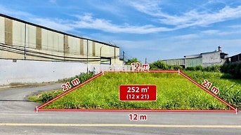 Hạ giá lô góc 2 mặt tiền đường số 86 có 250m2 (12x21) giá 1ty bớt lộc