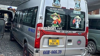 Ford Transit 2013 16 chỗ Bạc