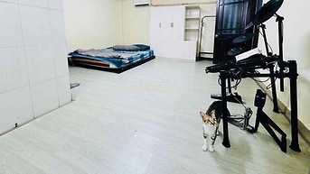 nhà share 1 phòng 35m2 máy lạnh,nước nóng,bếp