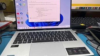 Laptop Acer Swift Go 14 AI SFG14-73 còn bảo hành chính hãng,máy đẹp