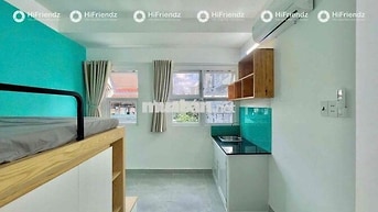CĂN HỘ DỊCH VỤ THANG MÁY NỘI THẤT ĐẦY ĐỦ CÁCH QUẬN 10 CHỈ 10phút