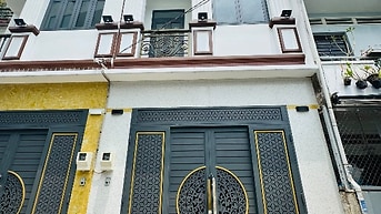 Hẻm 4m xe hơi, 50m2(4x12.5m) 4 tầng 4PN, nhà mới Bình Thạnh gần Quận 1
