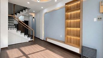 Nhà mới đẹp 3 tầng - Hẻm Xe Hơi Điện Biên Phủ, Nguyễn Thiện Thuật, Quậ